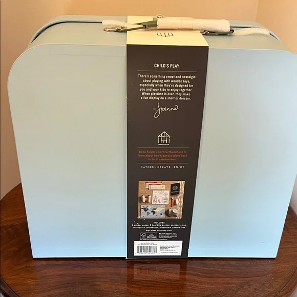 Hearth & Hand Blue and White Toy Travel Kit - Picture 4 of 6